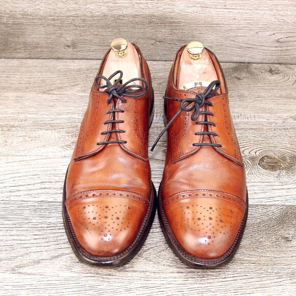 Allen Edmonds LEXINGTON Blucher 10 D Chestnut * add $15 new Cedar Trees main image 12